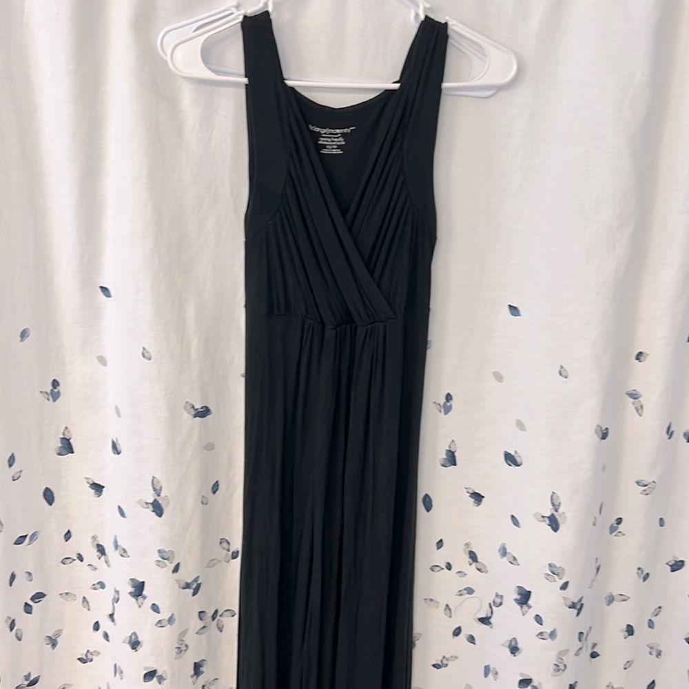 Liz lange maternity maxi dress